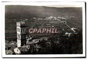 Modern Postcard Panorama Assisi Umbra della Pianura della Rocca