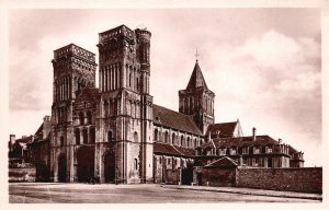 Postcard 1920s Abbey of Sainte-Trinité Holy Trinity Abbaye aux Dames Caen France