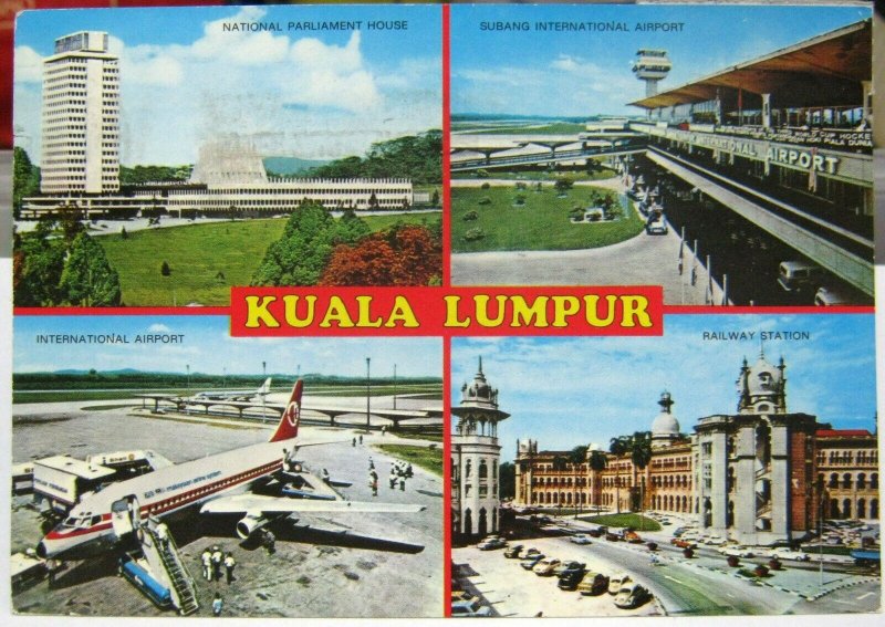 Malaysia Kuala Lumpur Parliament House Airport etc - posted 1979