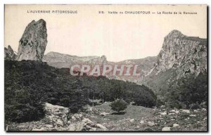 Old Postcard Vallee Chaudefour La Roche Rancor