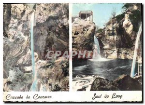 Modern Postcard Tour Gorges du Loup Cascade Courmes