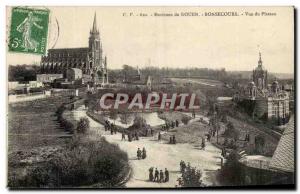 Old Postcard Rouen Bonsecours plateau view