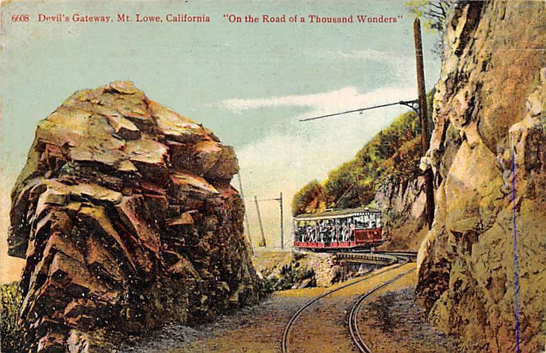 Thousdand Wonders Mount Lowe CA