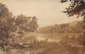 E79/ New Waterford Ohio RPPC Postcard Columbiana County Scotts Dam Home