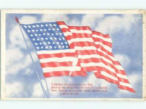 Divided-Back PATRIOTIC SCENE Great Postcard AB0234