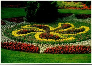 Canada British Columbia Chilliwack Minter Gardens Pinwheel Floral Design