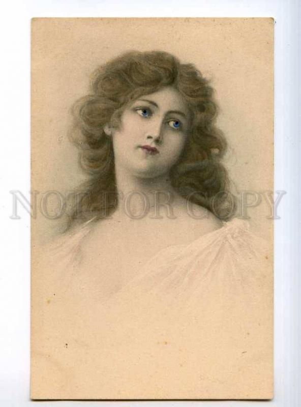 234677 Portrait BELLE Lady by WICHERA vintage M.M.VIENNE #227