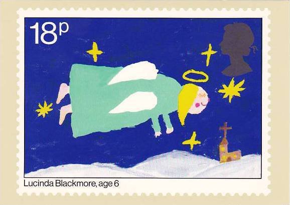 Stamps Christmas 1981 Lucinda Blackmore House of Questa London England