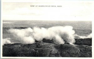 1910s Surf at Marblehead Neck Massachusetts Postcard