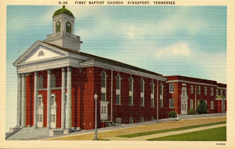 TN - Kingsport. First Baptist Church
