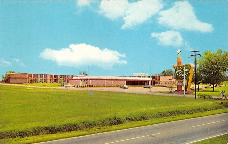 Santee South Carolina~Holiday Inn Hotel & Restaurant~1960s Postcard