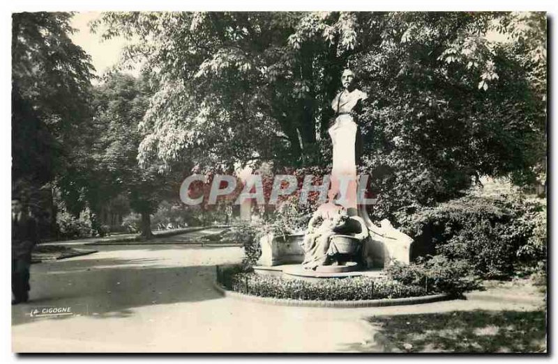 Old Postcard Lille Nord Monument Desrousseaux author of little Quinquin