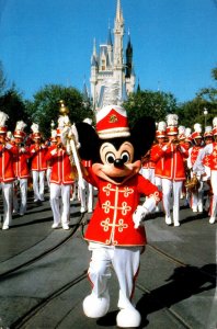 Walt Disney World Drum Major Mickey Mouse Leads The Walt Disney Worl Band