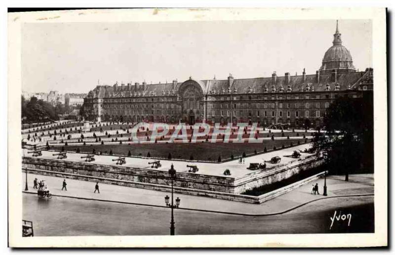 Old Postcard Paris Strolling L & # 39Hotel Invalides