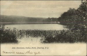 Pawling NY Lake Hammersley North c1905 Rotograph Postcard