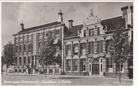 Netherlands Groningen Ossenmarkt Hoofdbur v Politie Photo