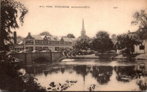 Massachusetts Winchester Mill Pond