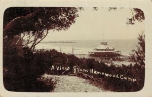 South Africa - A View from Humewood Camp RPPC 02.91