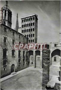 Postcard Modern Barcelona (Gothic Quarter) The Plaza del Rey El Archivo of Co...