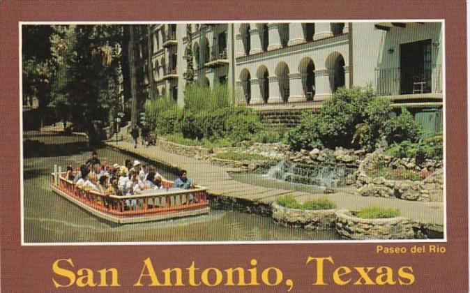 Texas San Antonio Paseo Del Rio Riverboat Taxi