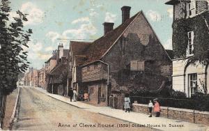 BR79268 anne of cleves house oldest house in sussex uk