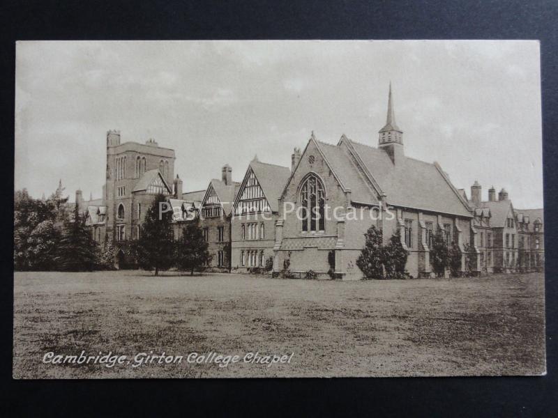 Cambridge: Girton College Chapel c1908 by Frith No.60810