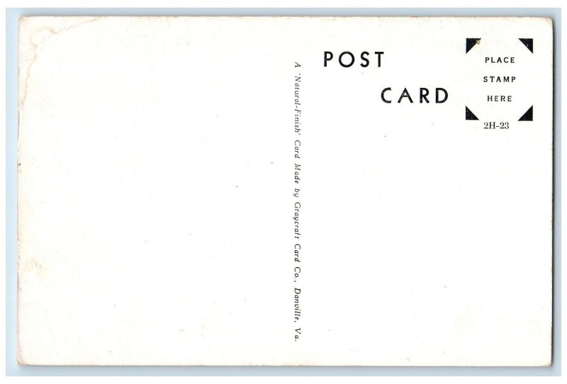 c1960s Perquimans River Hartford North Carolina NC Unposted Vintage Postcard