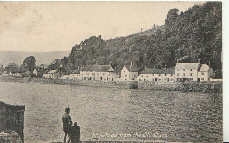 Somerset Postcard - Minehead From The Old Quay - TZ11427