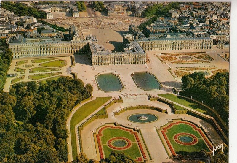 BF13827 chateau de versailles yvellines le palais les pa france front/back image