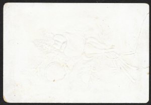 VICTORIAN TRADE CARD Niagara Corn Starch Roses