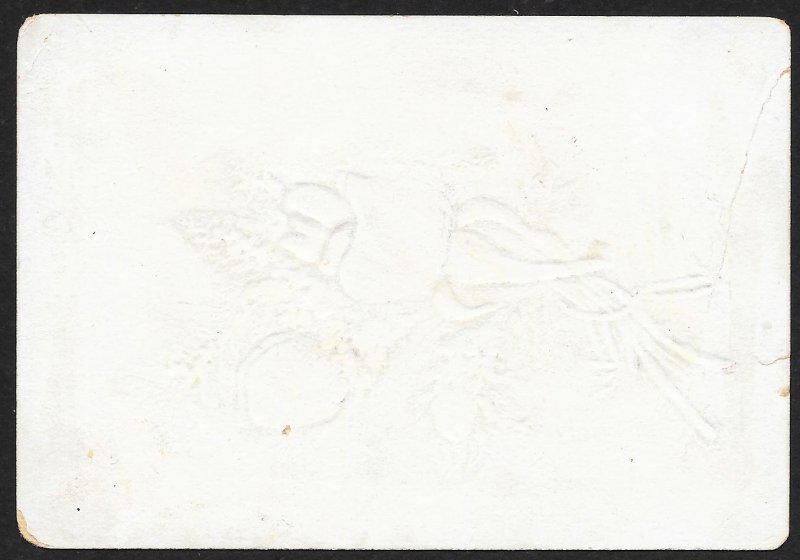 VICTORIAN TRADE CARD Niagara Corn Starch Roses