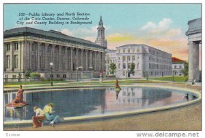 Public Library and North Section of the Civic Center, City and County Buildin...
