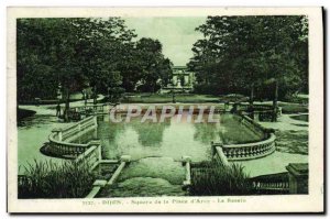 Postcard Dijon Old Square of the Place d & # 39Arcy The basin