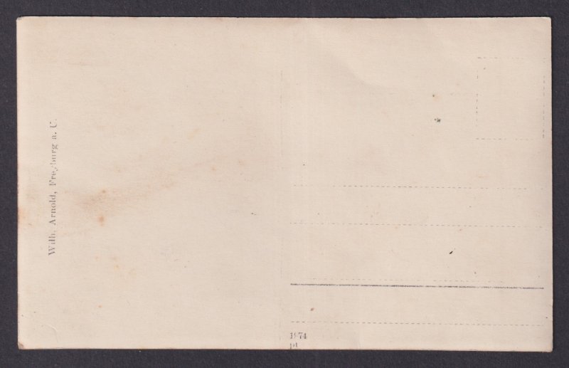 Vintage Postcard Germany RPPC Young Man Studio Portrait