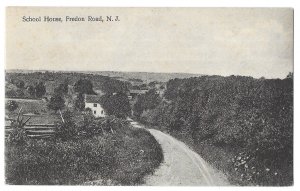 School House, Fredon Road, Fredon, New Jersey Unused, Divided Back ANC Postcard