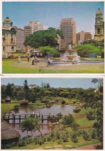 Durban Japanese Medwood Gardens 2x South Africa Postcard