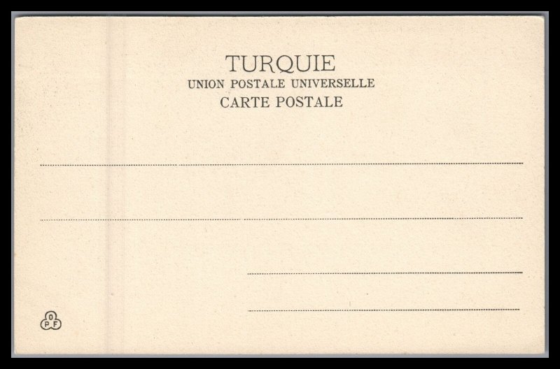 Turkey Vintage Unused Postcard Porte Faix Group Porters See Scan For Condition