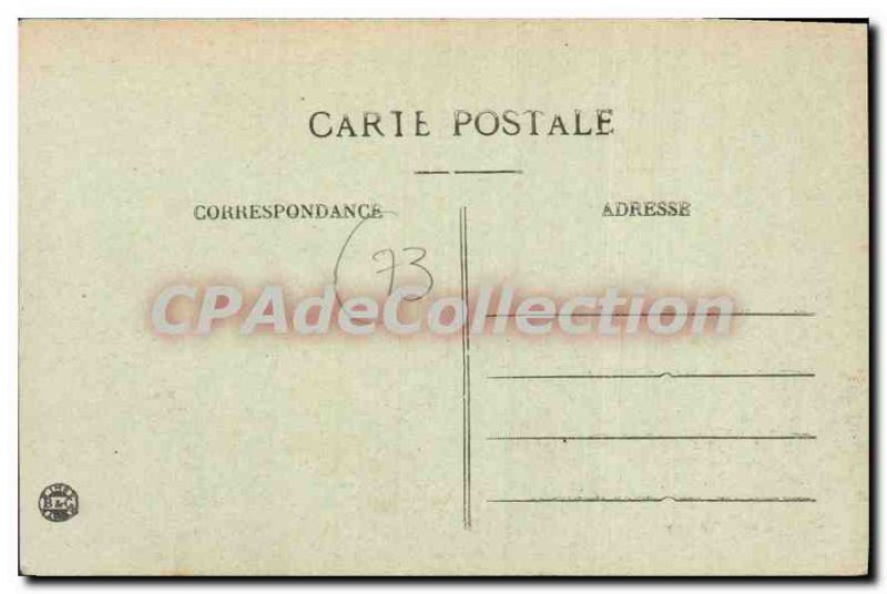 Old Postcard Chambery Savoie general view