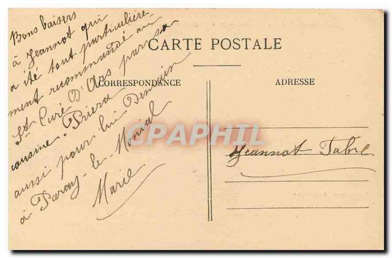 Postcard Ancient Church of Ars Ain paint the Chapel of the Hunt