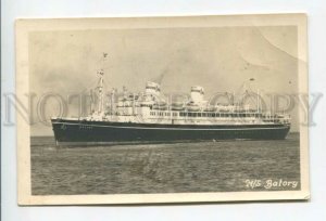 432611 POLAND ship Batory Vintage photo postcard