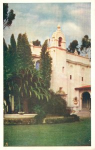 Vintage Postcard 1920's Entrance of the Palace of Foods & Beverages Expo. Calif.