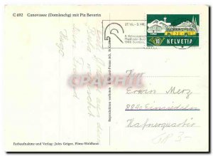 Postcard Modern Canovasee Domleschg mit Piz Beverin