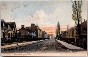 Postcard Perth Scotland c1906 Dunkeld Road Perthshire