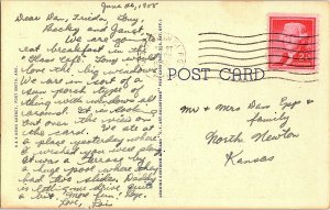 1955 Million Dollar Valley Highway 71 Boston Mtns Vintage Standard View Postcard