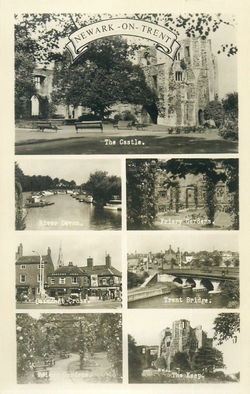 Postcard Uk England Newark on Trent, Northamptonshire