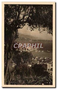 Old Postcard Cote D & # 39Azur Monte Carlo and Cap Maryin