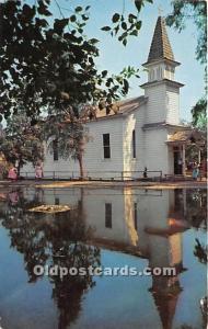 Knott's Berry Farm, Ghost Town, California, CA, USA Postcard The Church ...