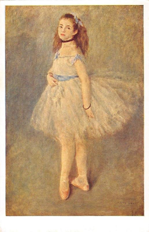 BR70880 the dancer renoir washington usa painting postcard