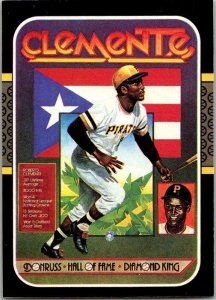 1986 Donruss Baseball Card Roberto Clemente Pittsburgh Pirates sk12262