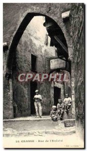 Old Postcard Grasse Rue I & # 39Eveche Children